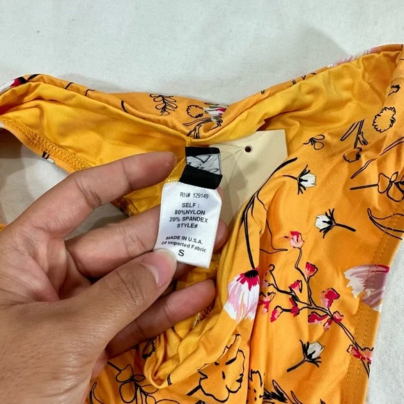 RIS-K WILD FLOWER BIKINI BOTTOM - Picture 4 of 6